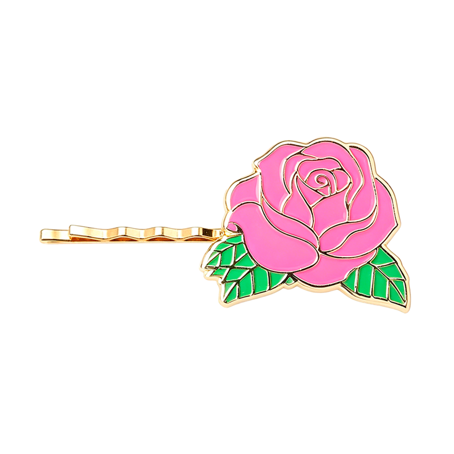 Soft Enamel Metal Hair Clips - Bottle Openers Now