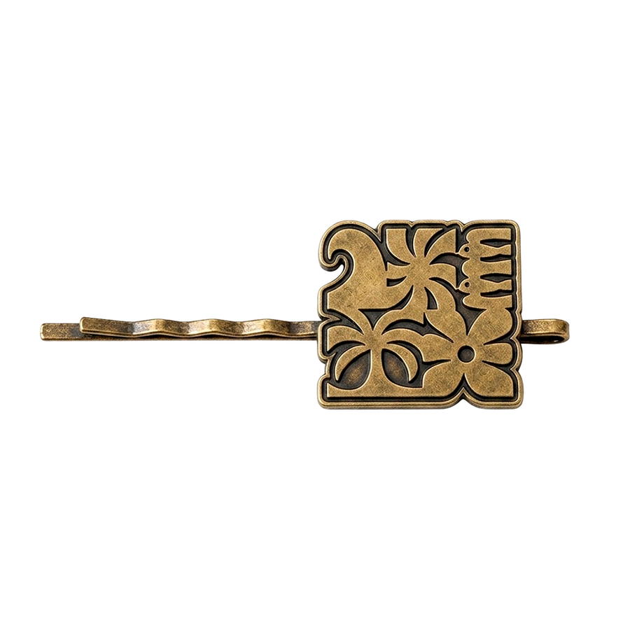 Die Struck Metal Hair Clips - Bottle Openers Now