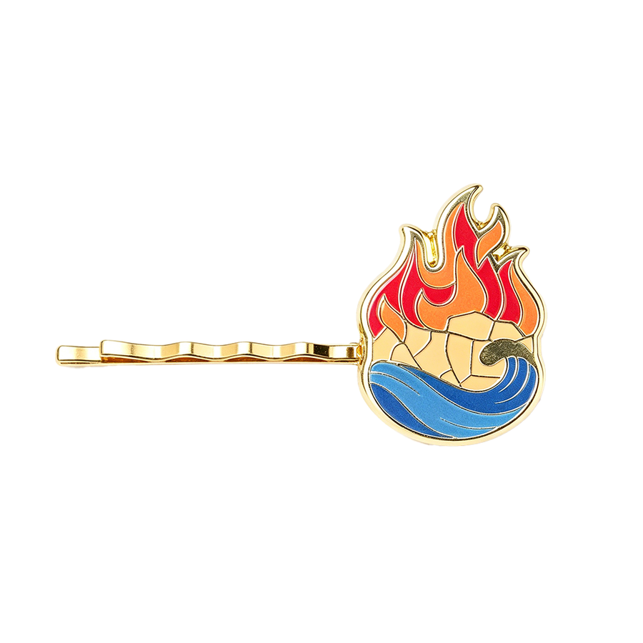Hard Enamel Metal Hair Clips - Bottle Openers Now
