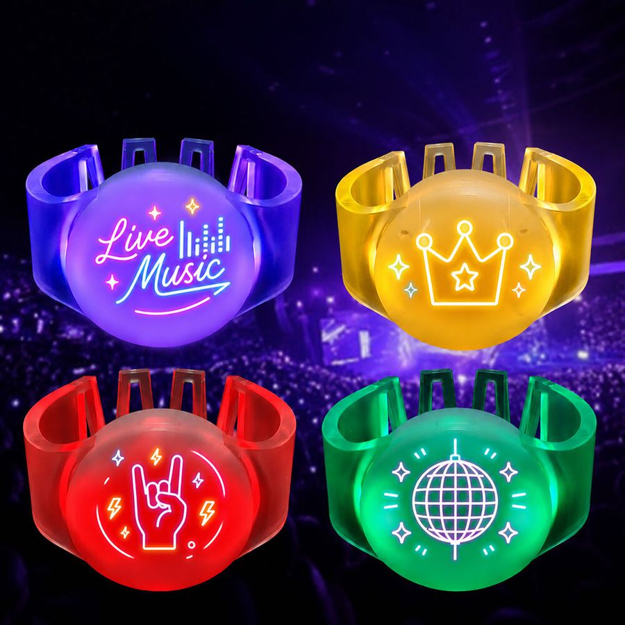 Glow Cheer Wristbands - Bottle Openers Now