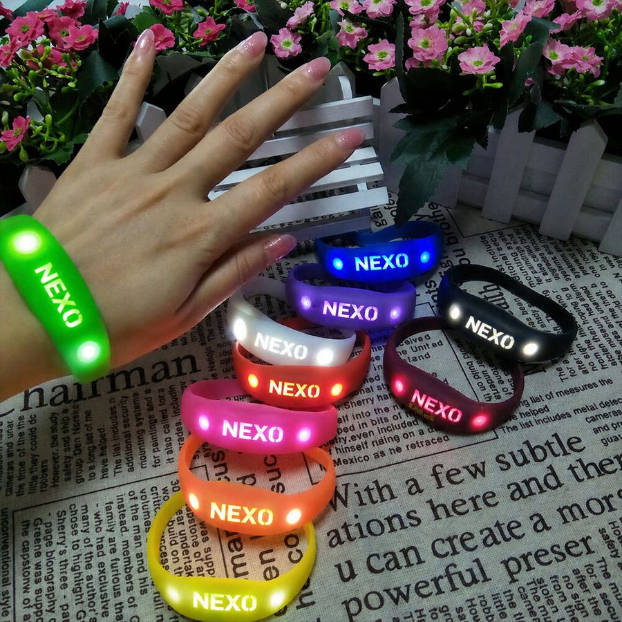 Light Up Silicone Wristbands - Bottle Openers Now