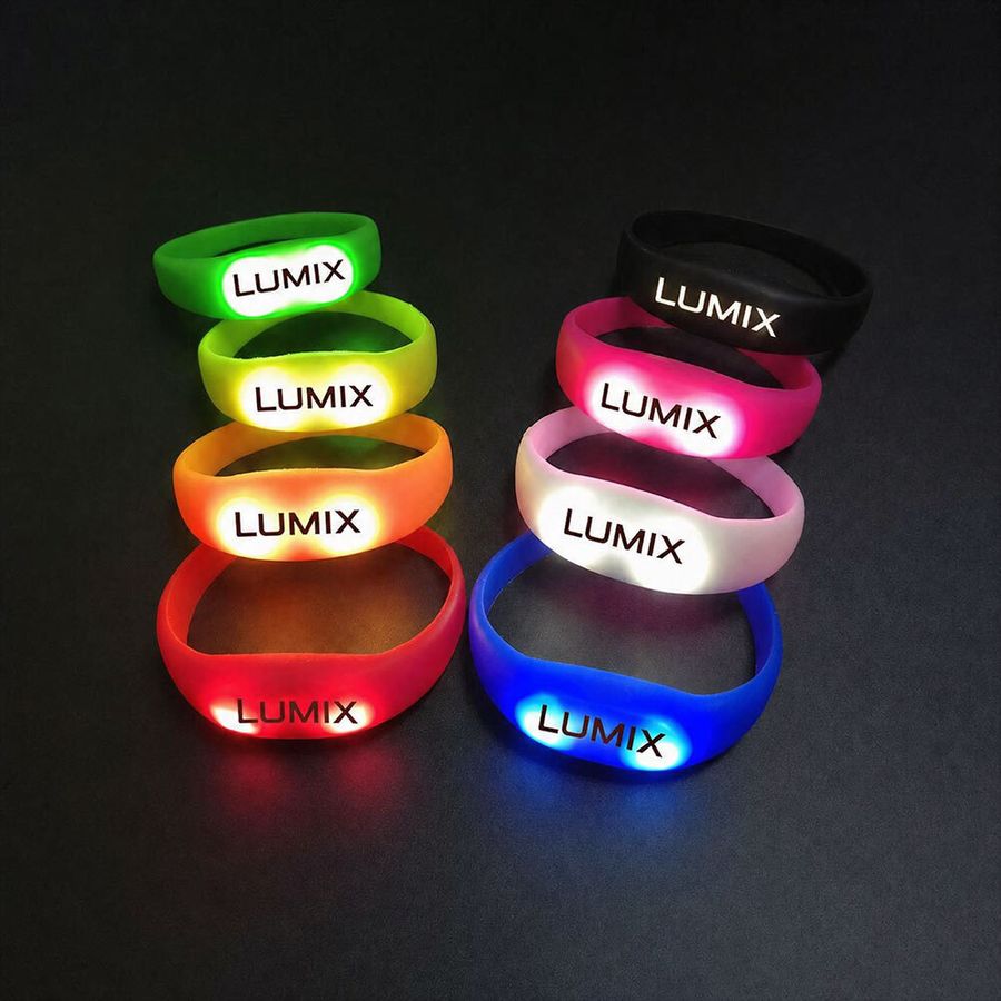 Light Up Silicone Wristbands - Bottle Openers Now