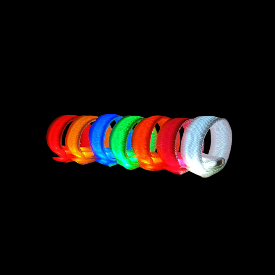 Glow Velcro Wristbands - Bottle Openers Now