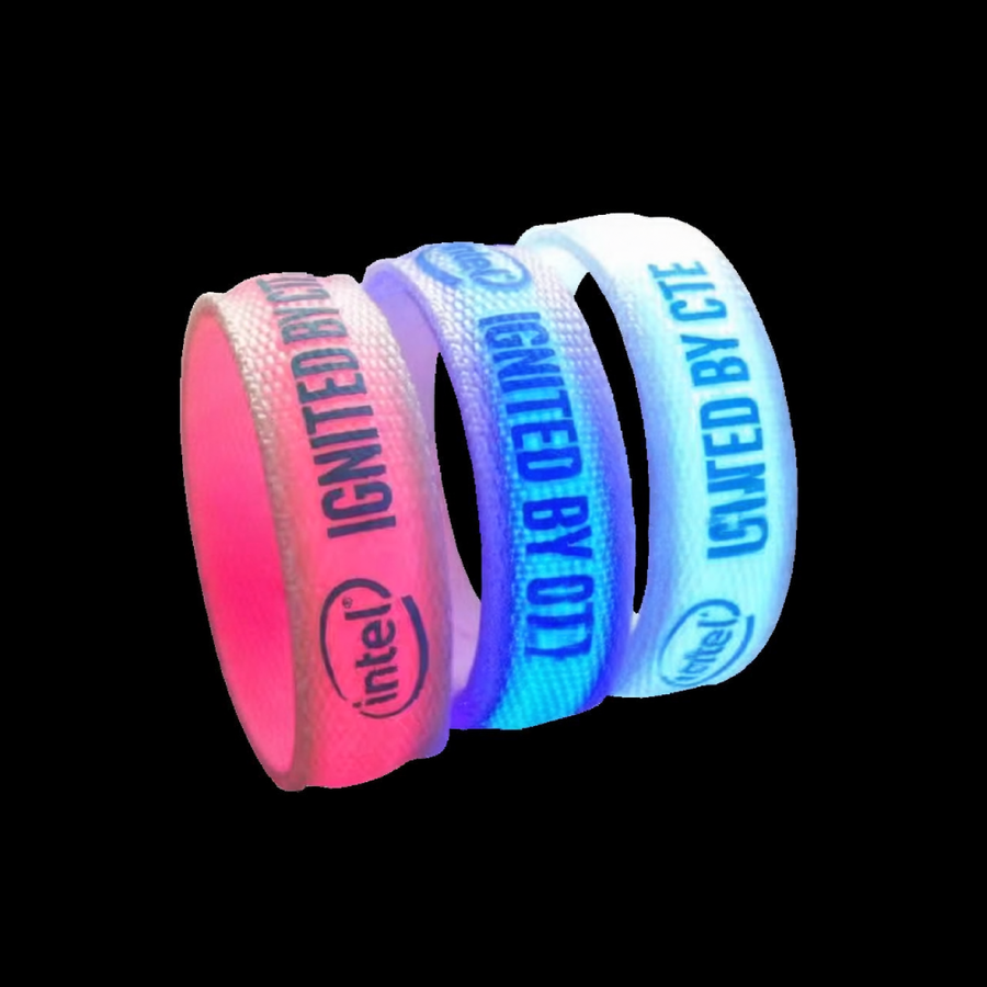 Glow Velcro Wristbands - Bottle Openers Now