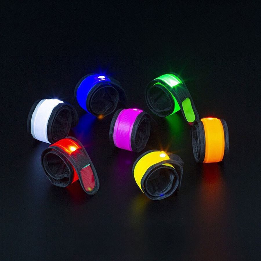 Light Up Slap Wristbands - Bottle Openers Now