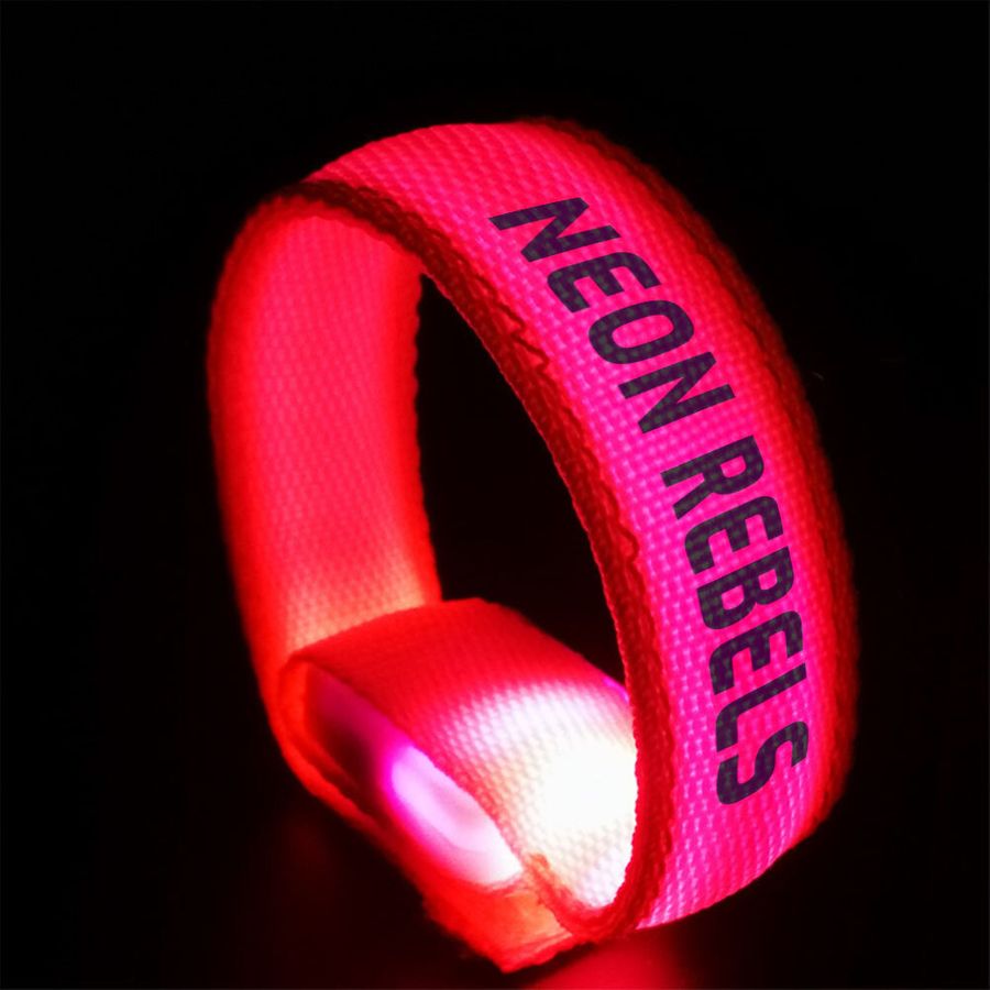 Glow Velcro Wristbands - Bottle Openers Now