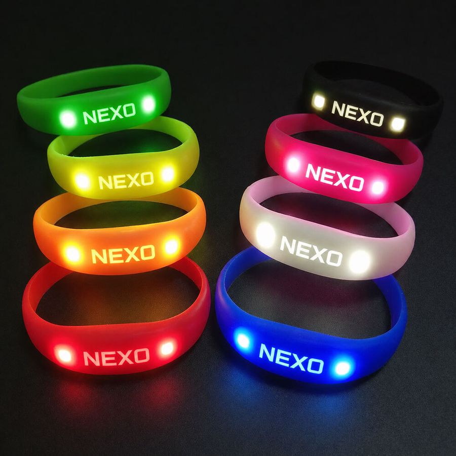 Light Up Silicone Wristbands - Bottle Openers Now