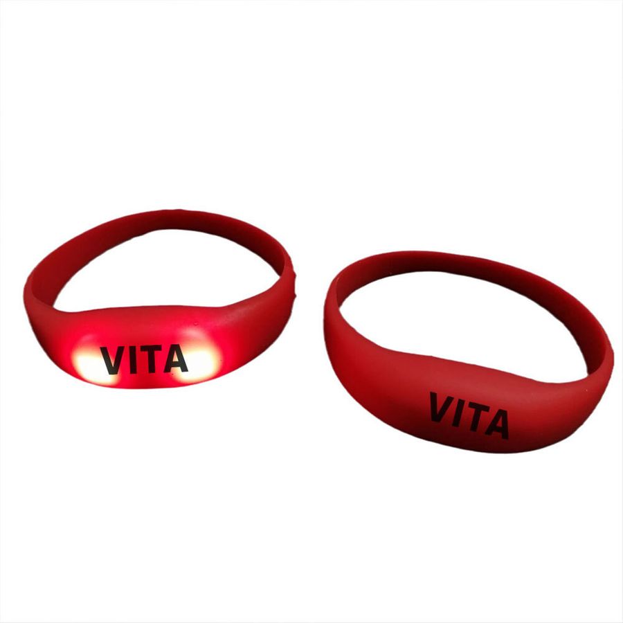 Light Up Silicone Wristbands - Bottle Openers Now
