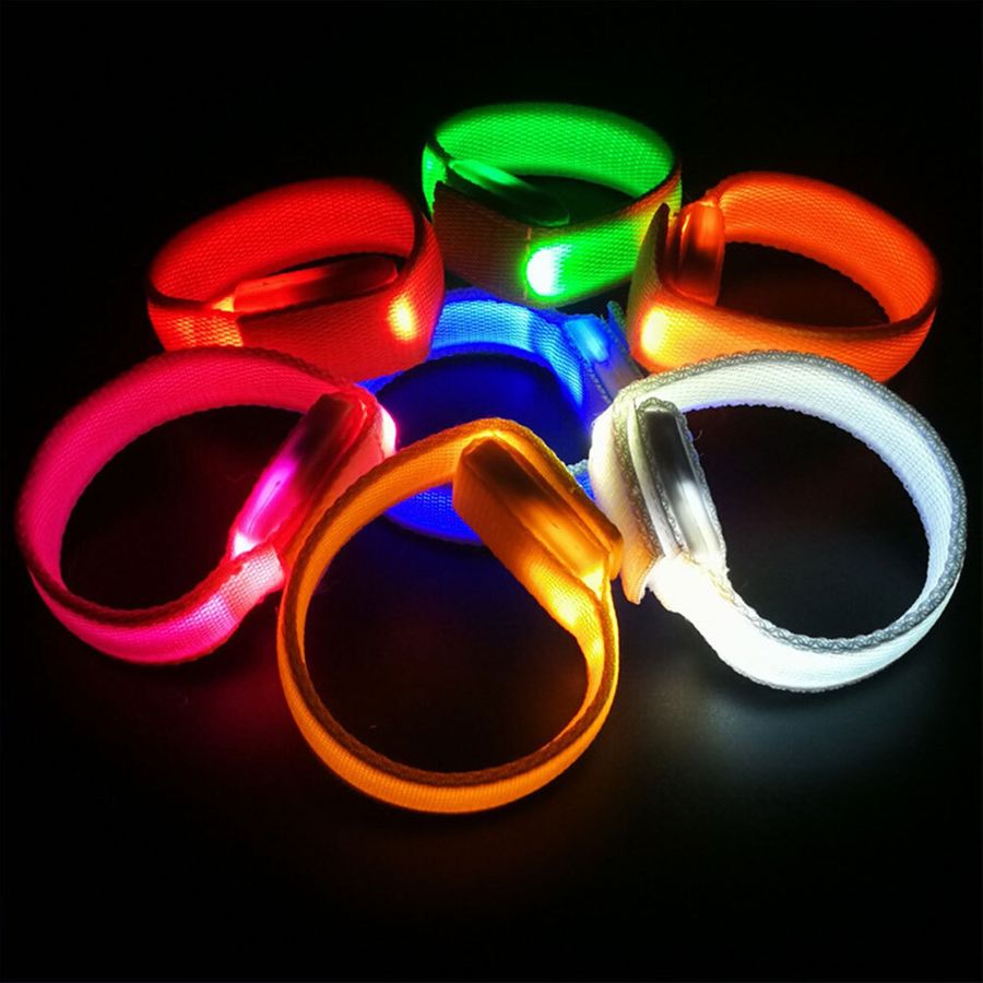 Glow Velcro Wristbands - Bottle Openers Now