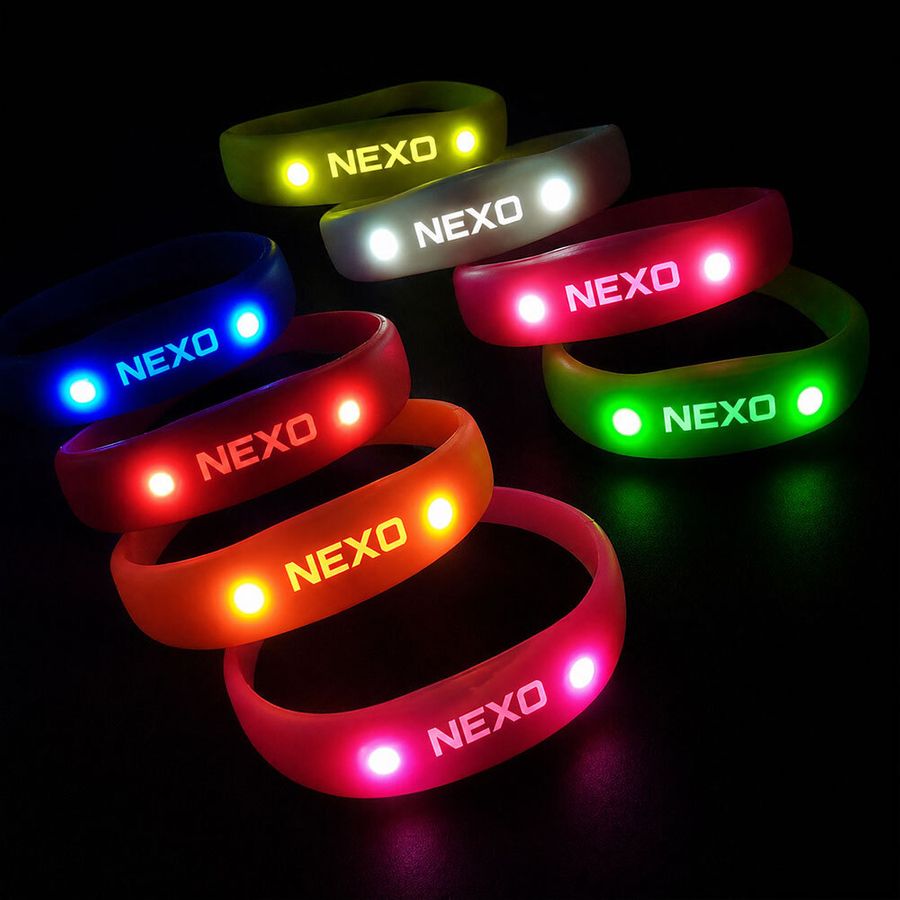 Light Up Silicone Wristbands - Bottle Openers Now