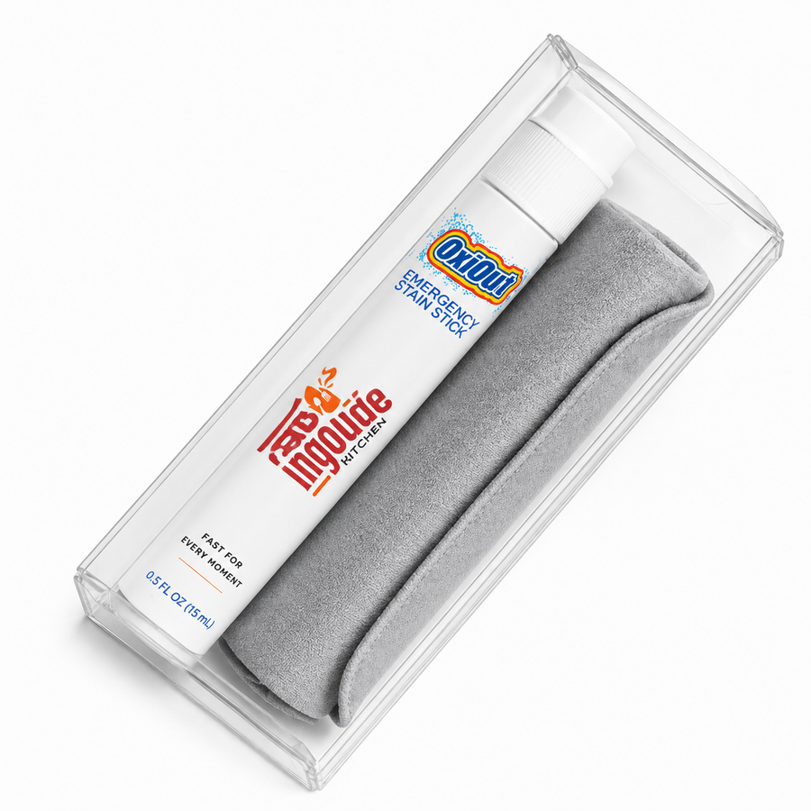OxiOut Emergency Stain Stick Travel Kits with Premium Microfiber Cloths - Bottle Openers Now
