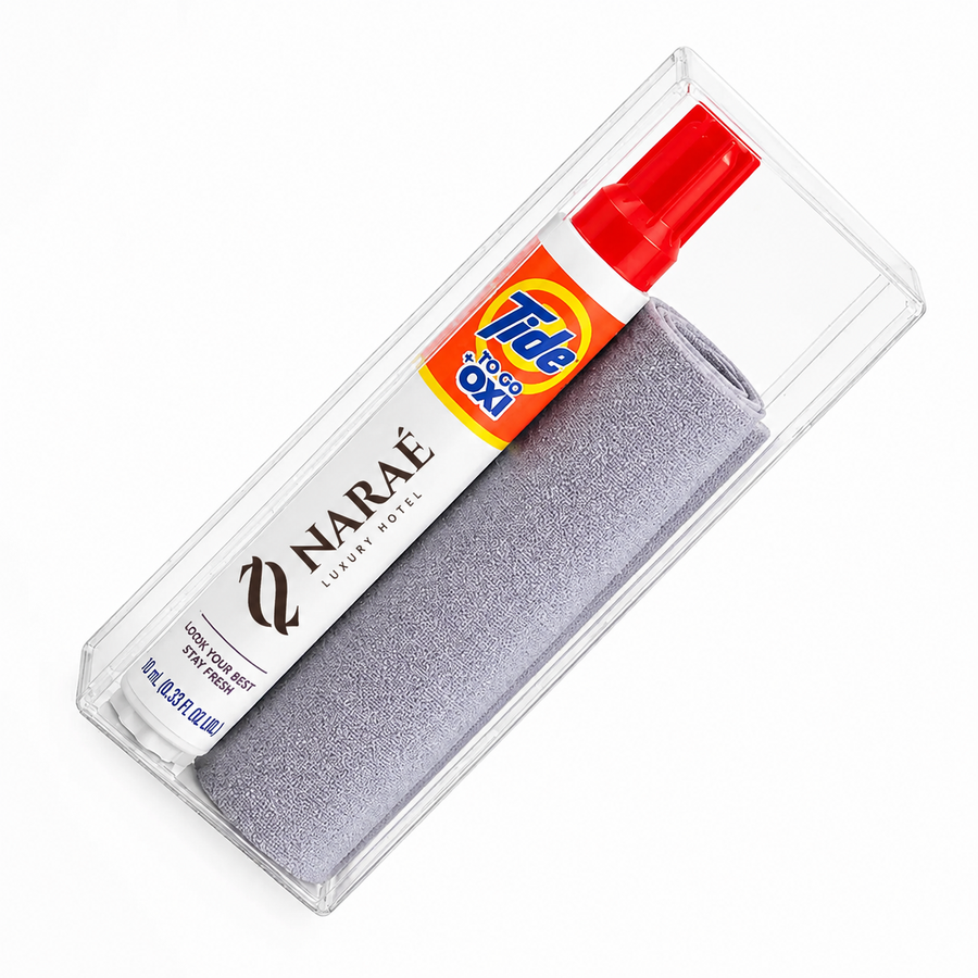 Tide® to Go + Oxi Stain Remover Travel Kits with Premium Microfiber Cloths - Bottle Openers Now