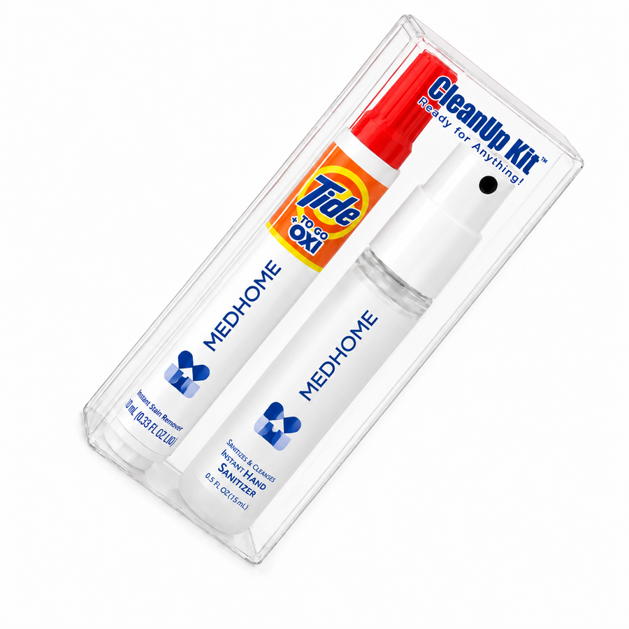 CleanUp Kit - Tide® to Go + Oxi and Sani-Pen® Clipless™ Travel Kits - Bottle Openers Now