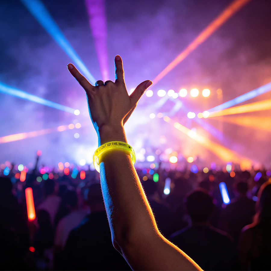 Custom Acrylic Glow Bracelets - Bottle Openers Now