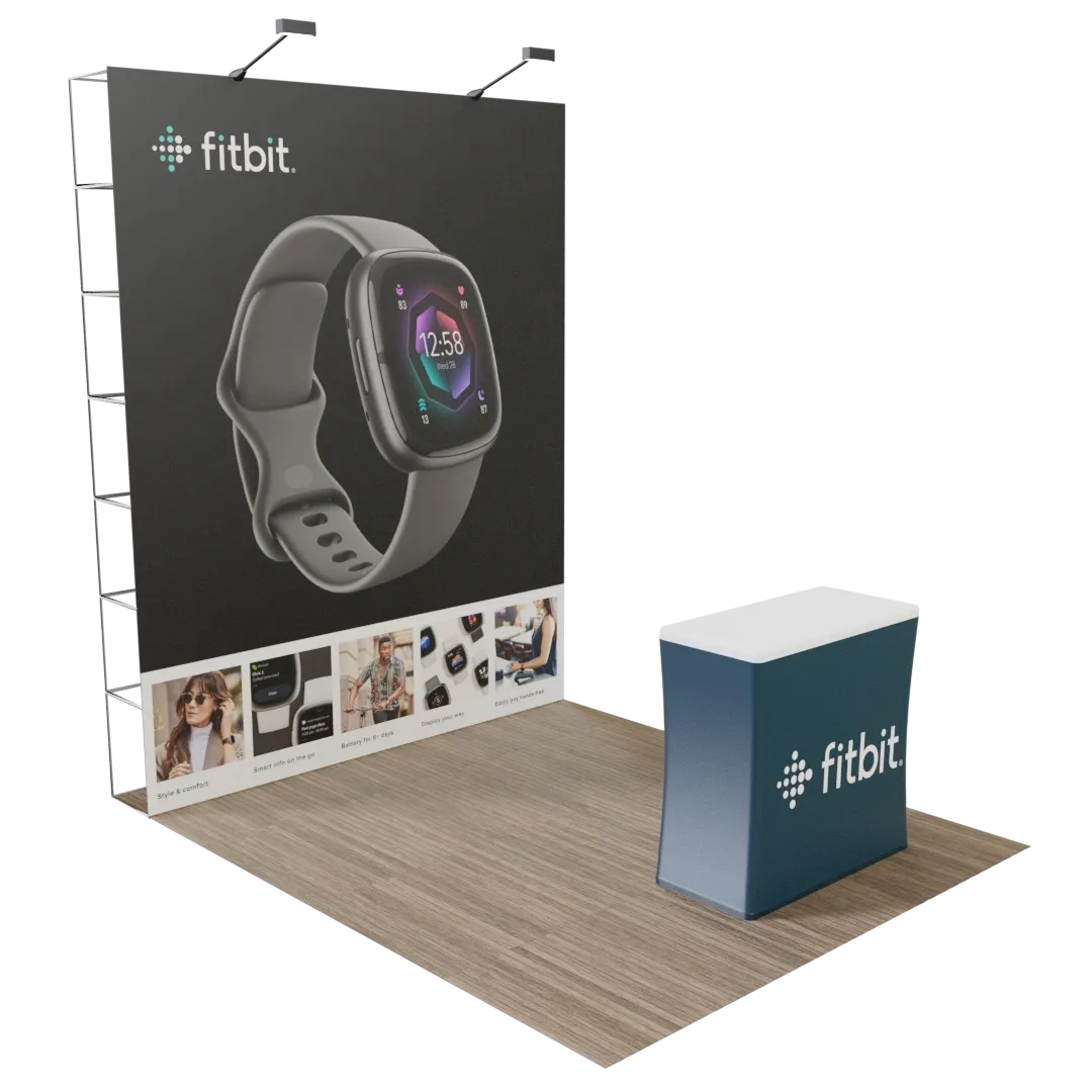 Custom Pop Up Trade Show Display 8' x 8' (ft) - Bottle Openers Now